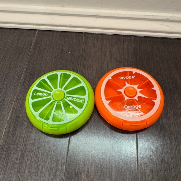 Invoda Other - NWOT Green Orange Lime Lemon Kitchen Pill Dispenser Health- Surface Scratches